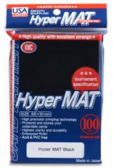KMC Hyper Mat Standard Sleeves - Black (100ct)